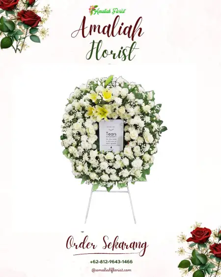 Krans Bunga Duka Cikedung